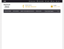Tablet Screenshot of maison203.com